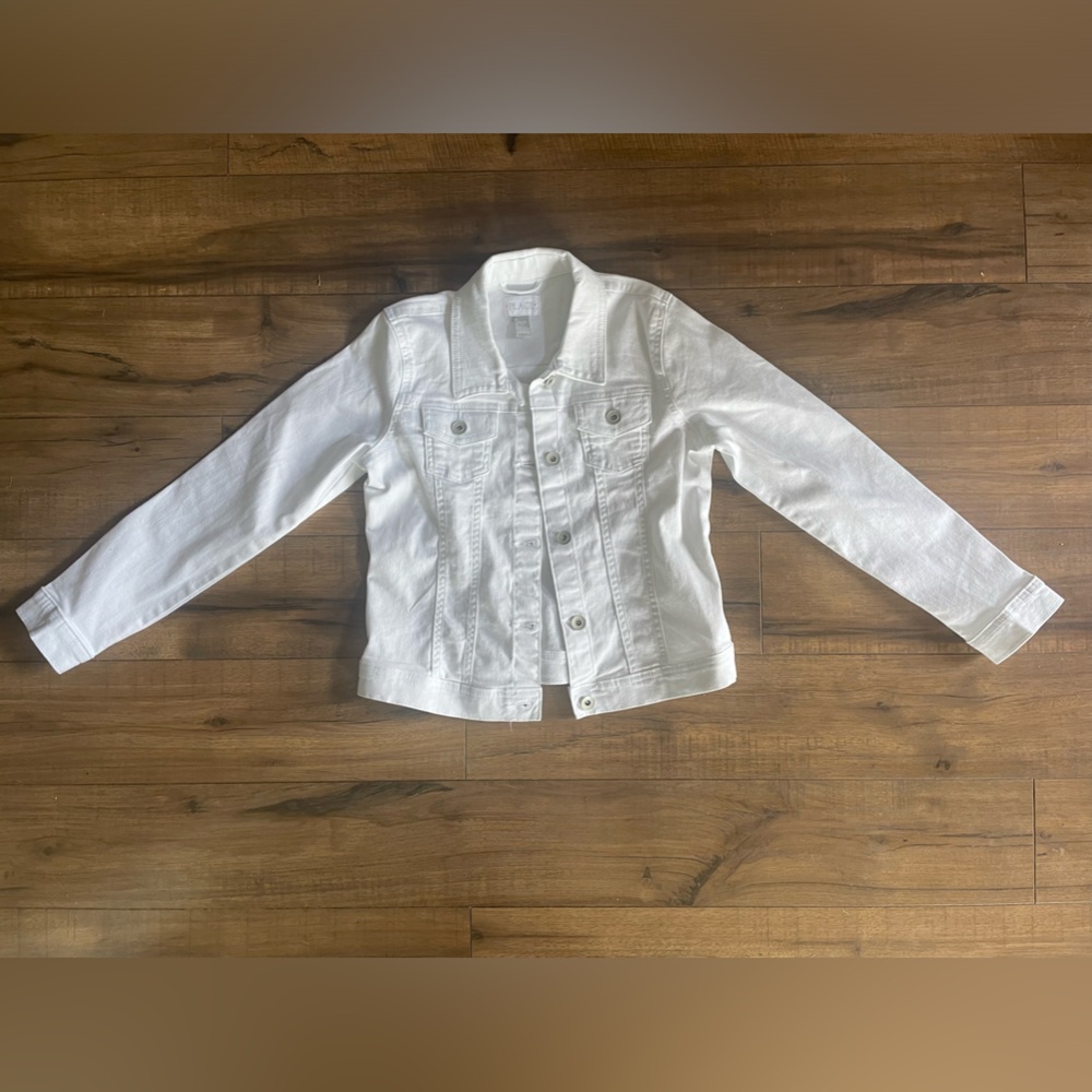 White Denim Jacket